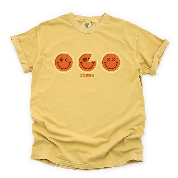 

SWSmiley pumpkin pies - женская футболка с принтом, окрашенная в готовом виде Simply Sage Market, Mustard