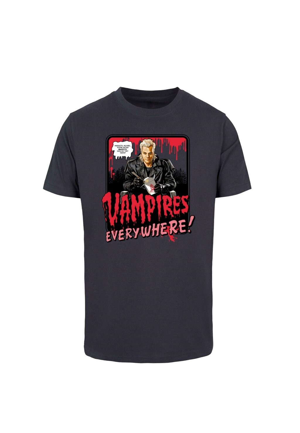 

Футболка с принтом THE LOST BOYS VAMPIRES ABSOLUTE CULT, темно-синий