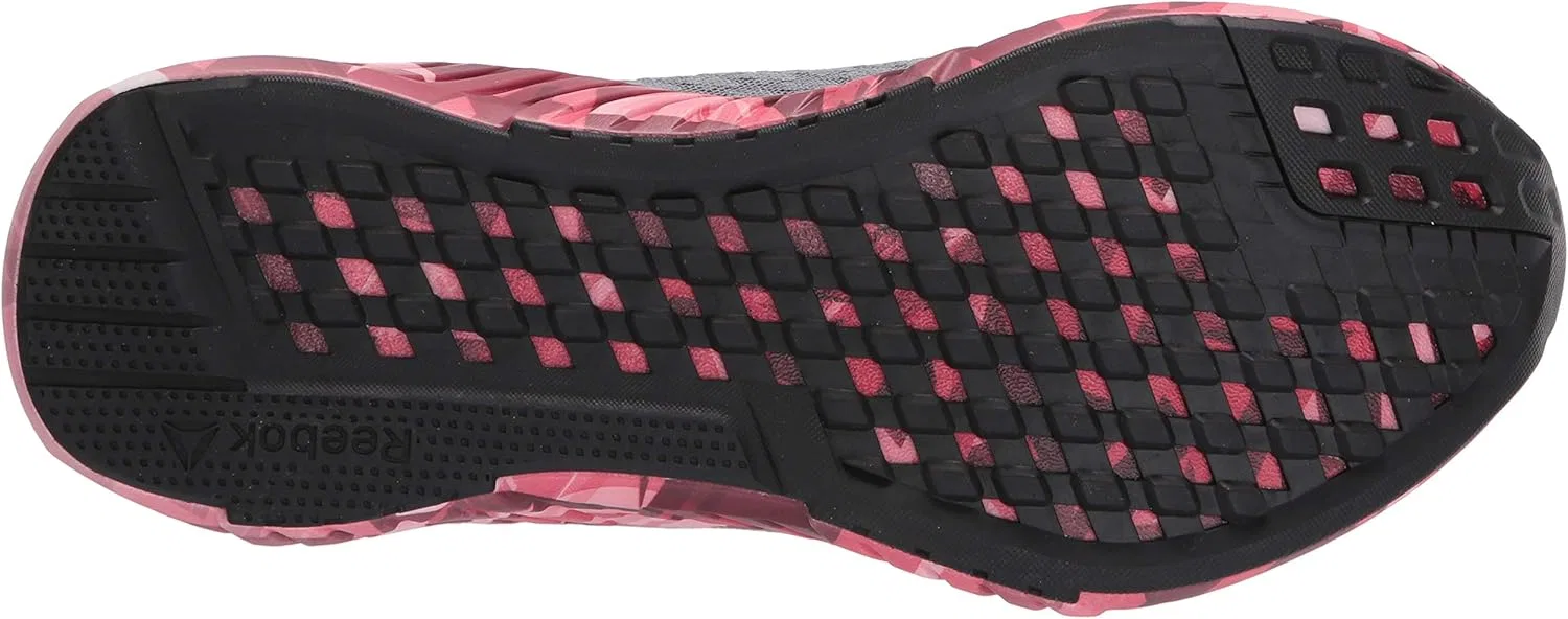 Мужские беговые кроссовки Reebok FLASHFILM 2.0 GR, цвет Cold Grey/Legacy Red — фото 4