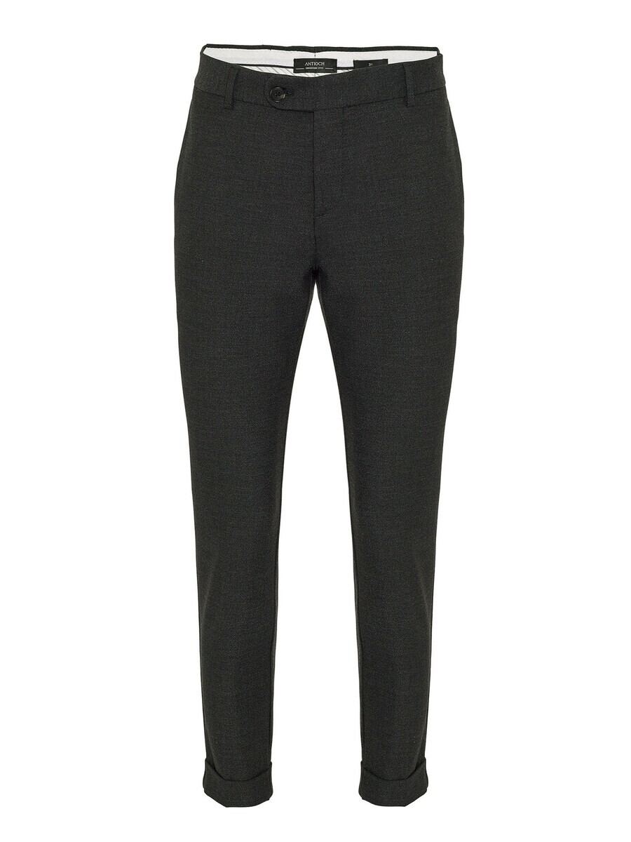 

Тканевые брюки Antioch Tapered Pleat-Front Pants, темно-серый