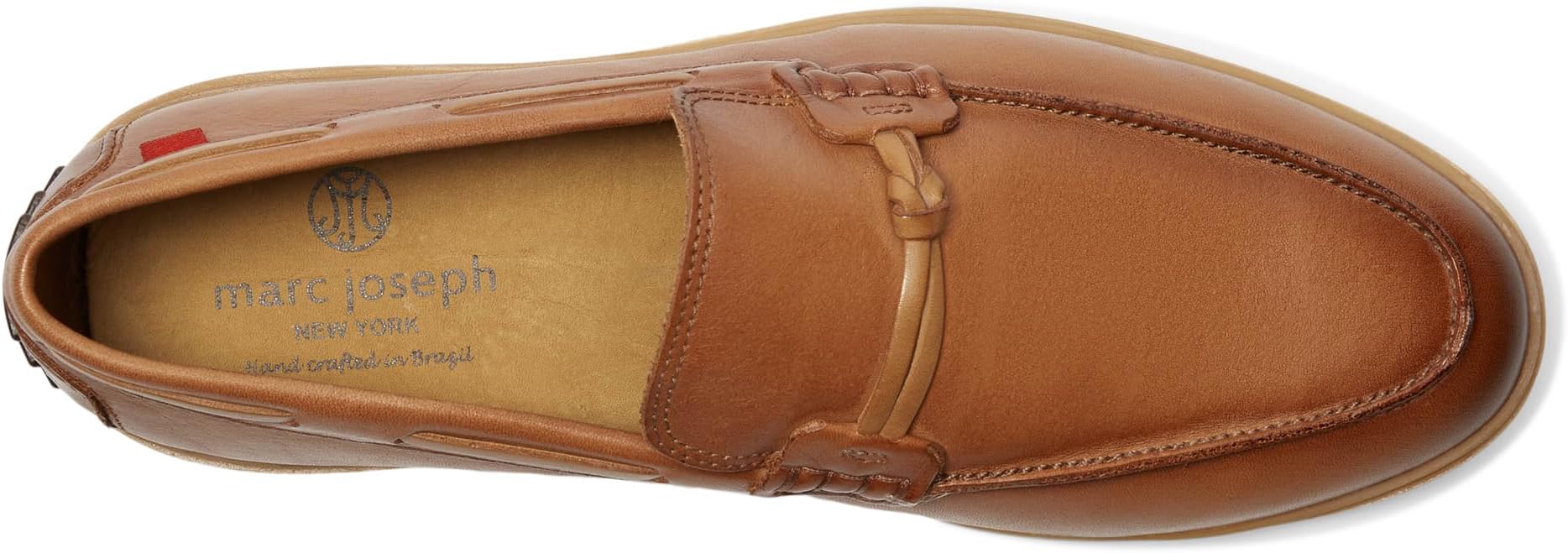 Лоферы Marc Joseph New York Brenton Pl, цвет Havana Brushed Napa — фото 2