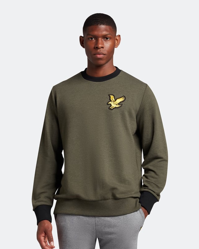 

Толстовка Block Merl Lyle & Scott, зеленый