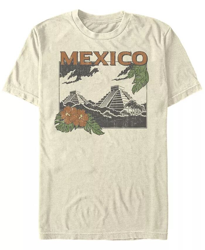 

Мужская футболка с коротким рукавом Mexico Touristy Crew Fifth Sun, коричневый/бежевый