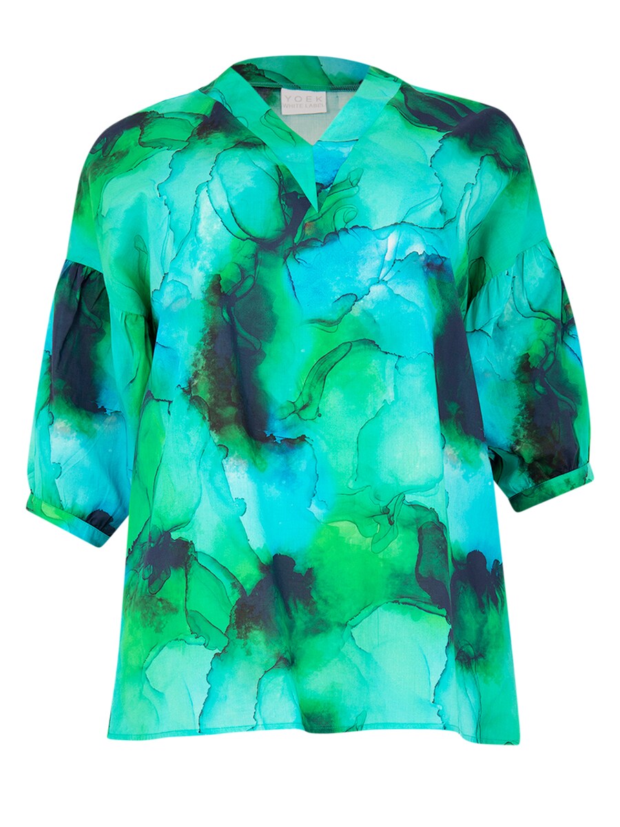 

Туника YOEK Tunic, цвет blue/green