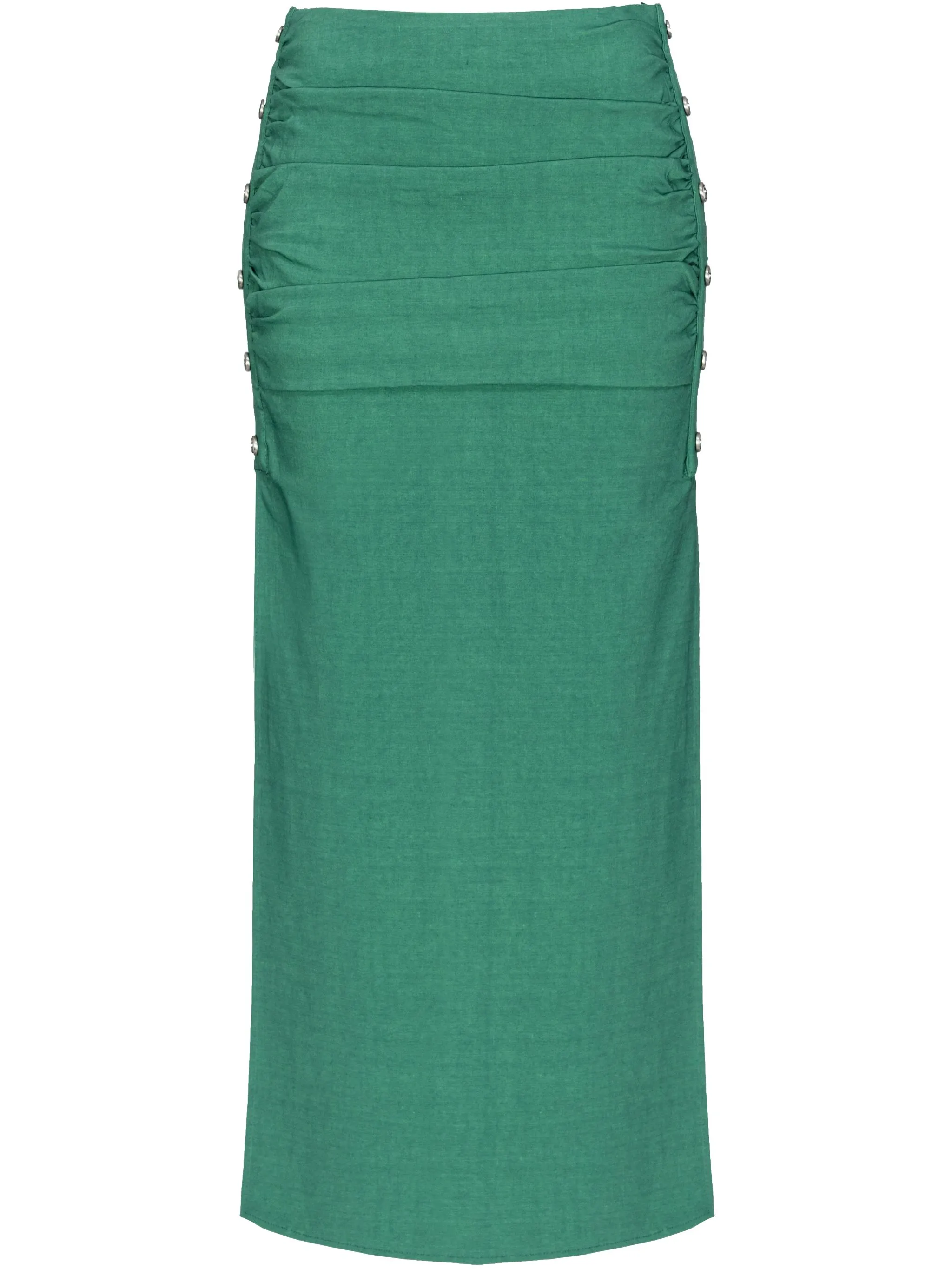 

Юбка миди с драпировкой Pinko, зеленый