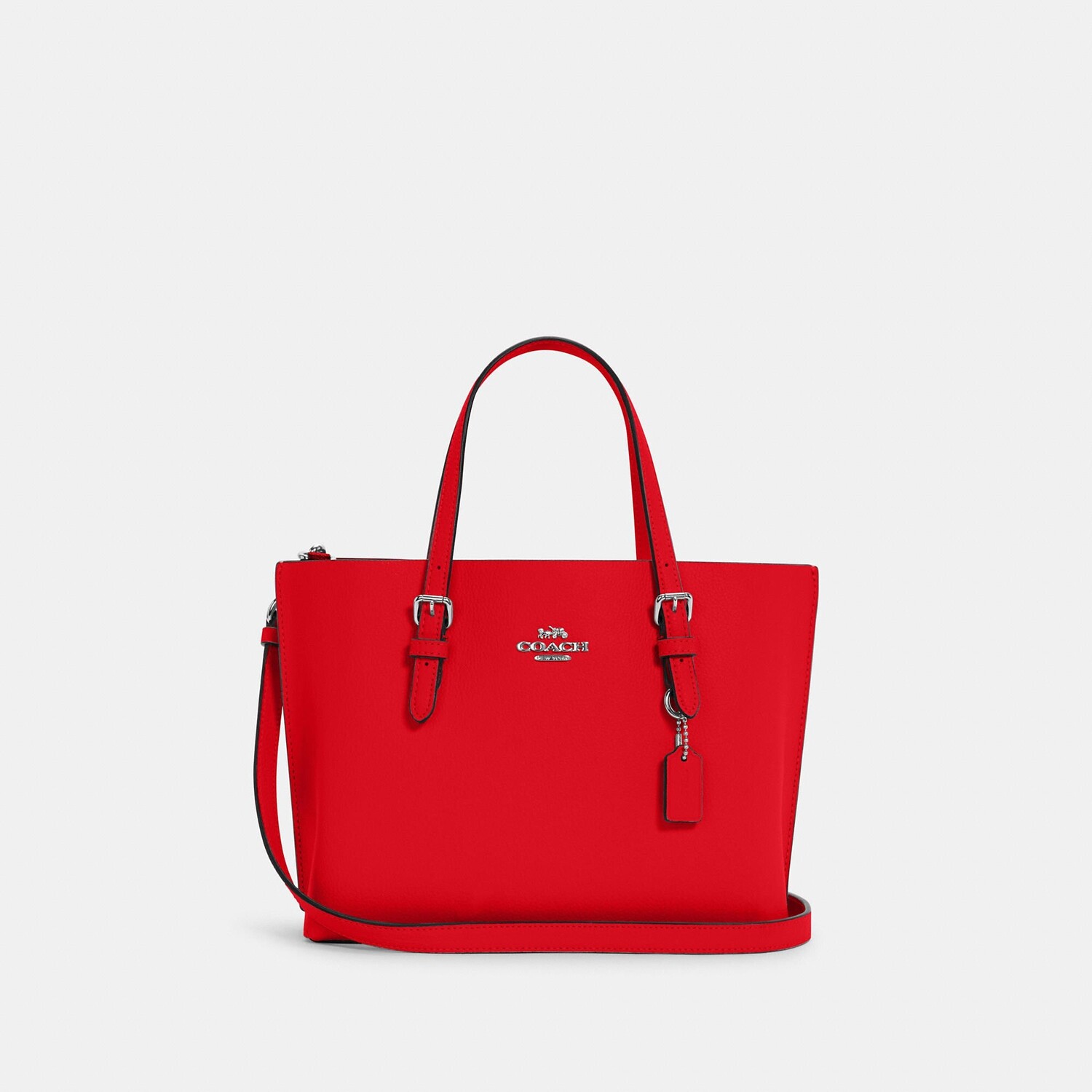 

Сумка-тоут Coach Outlet Mollie 25, цвет Gold/Electric Red