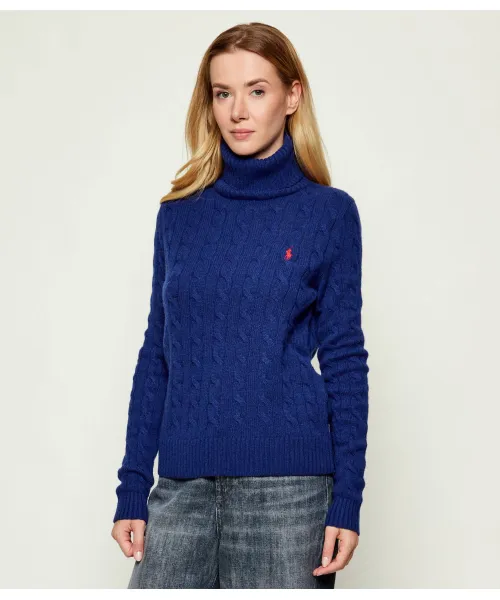 

Шерстяная водолазка Regular fit Polo Ralph Lauren, синий