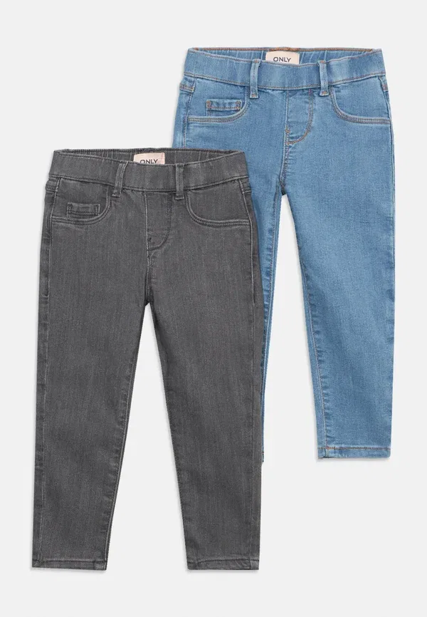 Джинсы skinny fit Only Mini, средняя посадка, цвет средне-синий деним/средне-серый деним — фото 3