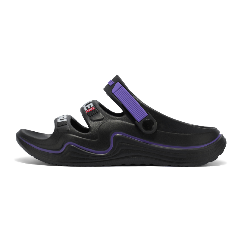 

CariteSport Пляжные сандалии мужские черно-фиолетовые, цвет Black Purple