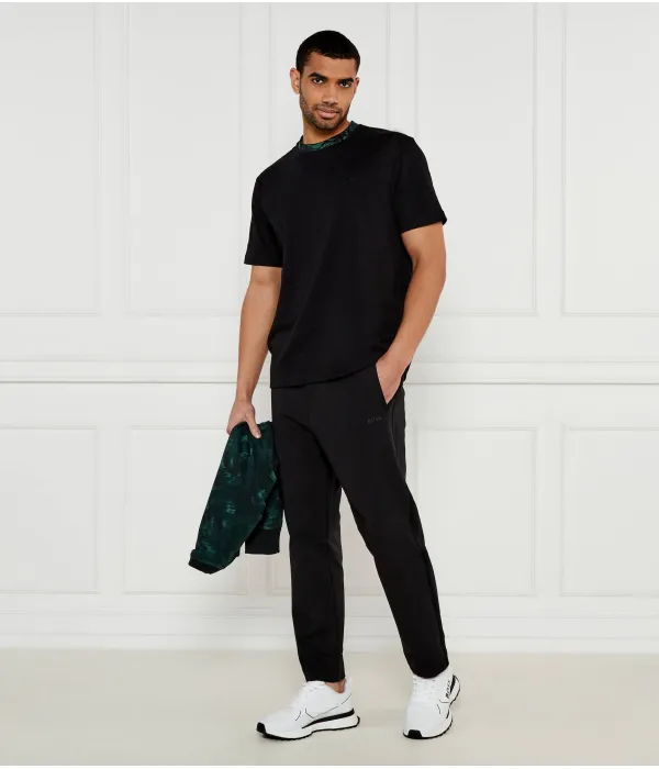 Спортивные брюки с лентой Hadim Regular fit Boss Green, черный — фото 2