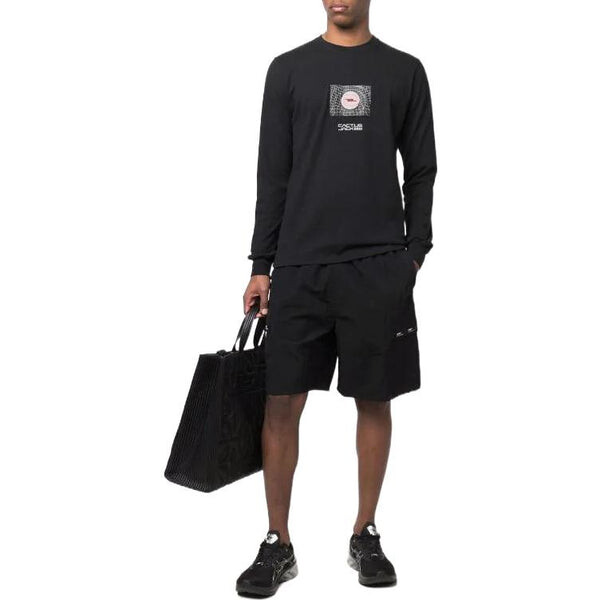 Футболка Nike x Travis Scott Long Sleeve Tee 'Black', мультиколор — фото 2