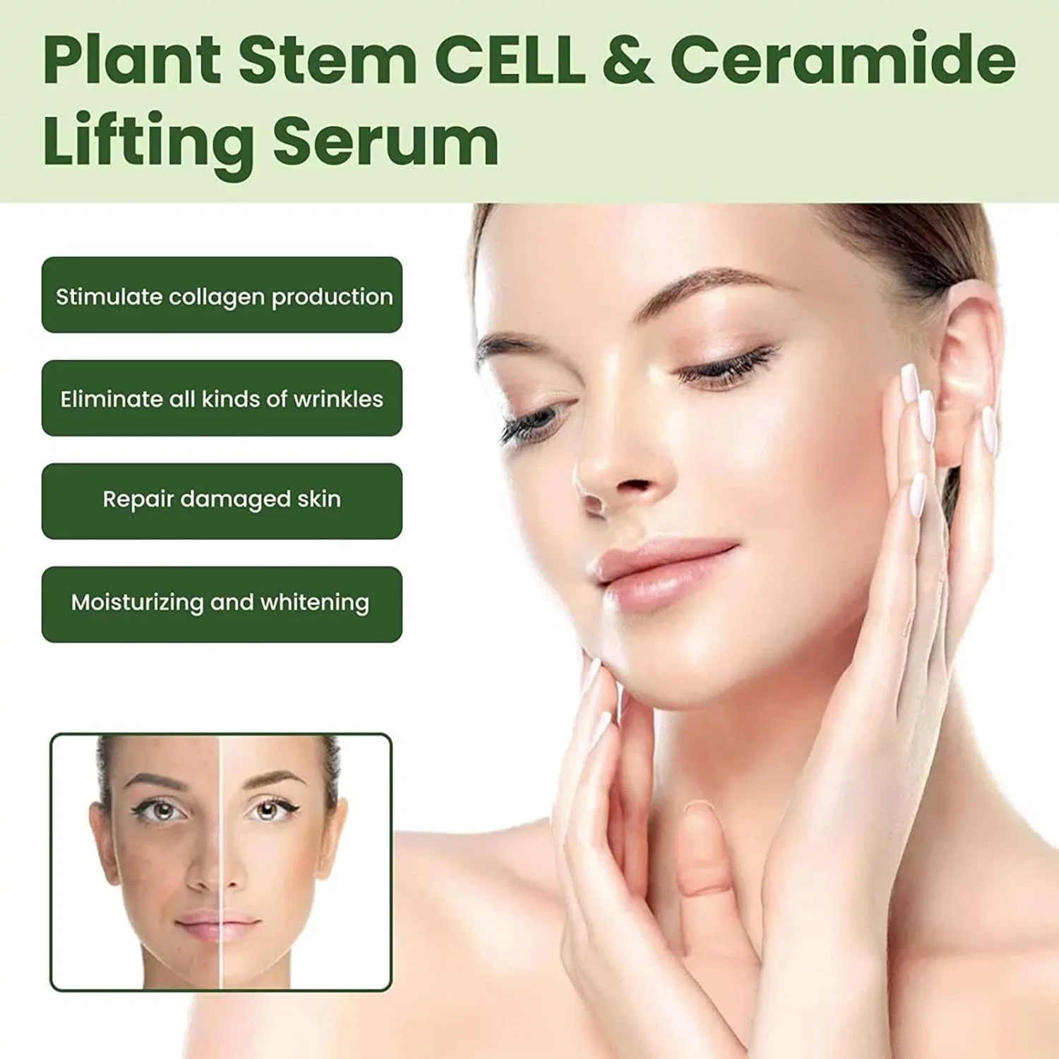 Сыворотка — Увлажняющая Ceramide Firming, ZsunNa, 15 мл — фото 2