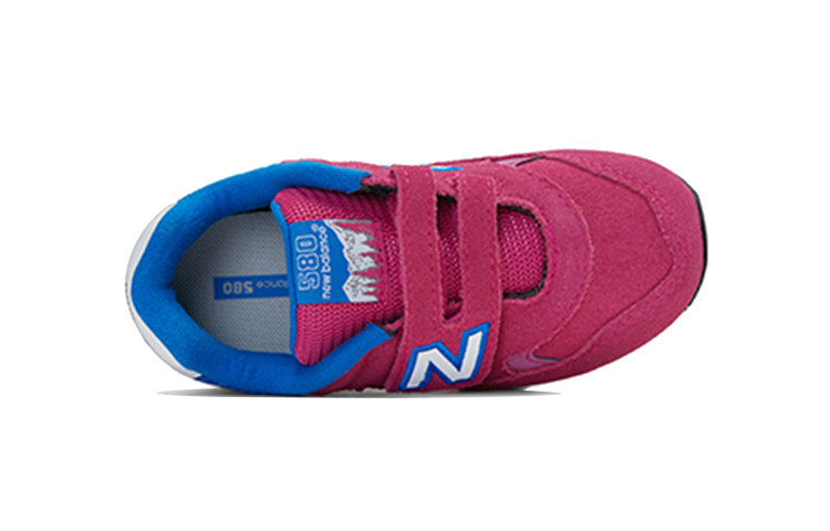 Кроссовки New Balance NB 580 Toddler Shoes TD Low-top Peach Pink/blue/white — фото 3
