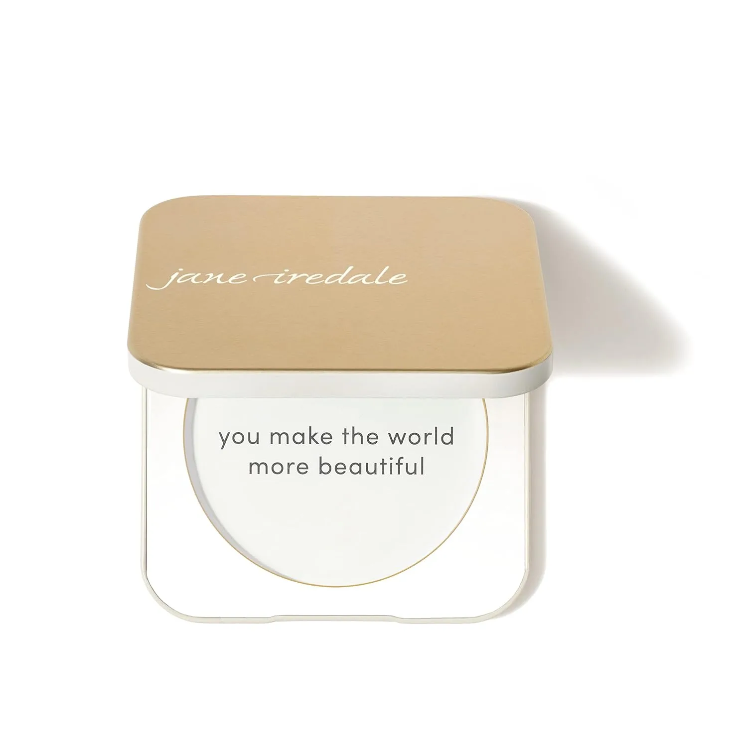 Компактная пудреница Jane Iredale Gold с возможностью повторного заправки, Gold