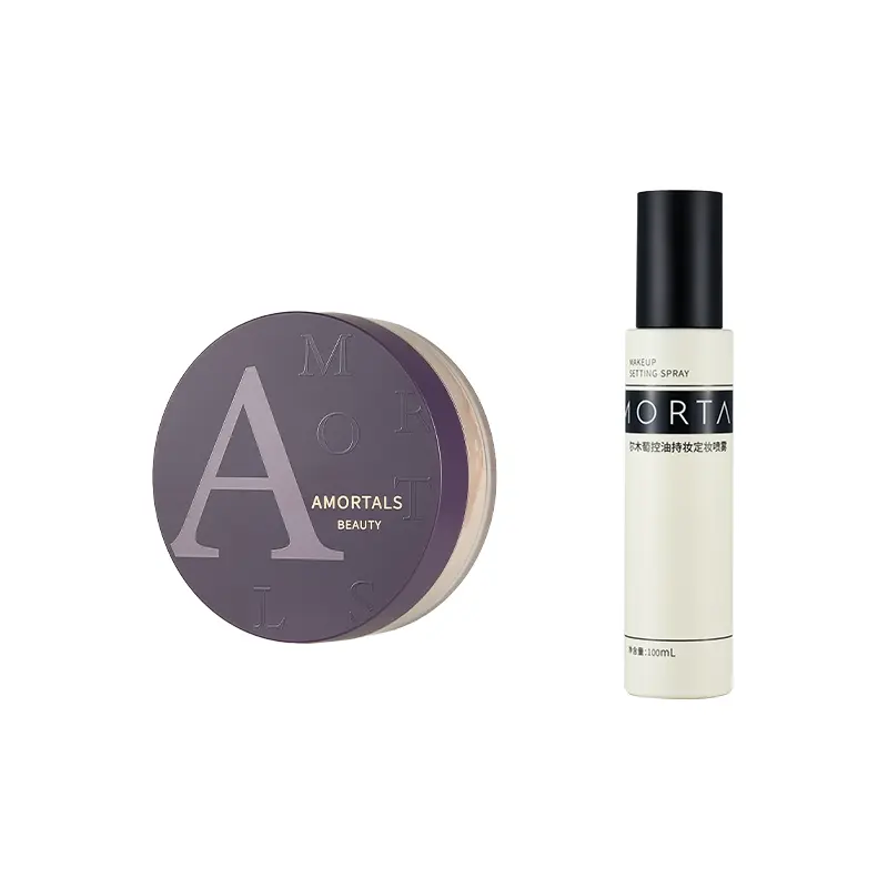 

Пудра для лица High Definition Silk Mist Loose Powder Poreless Correcting Skin Tone Setting 8,5 г/6 г AMORTALS