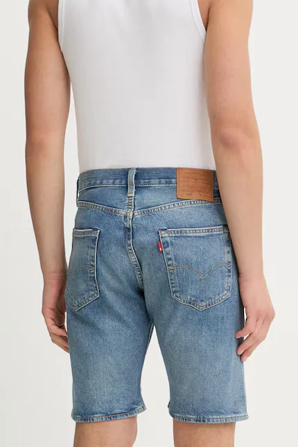 Шорты джинсовые 501 Original Levi's, синий — фото 3