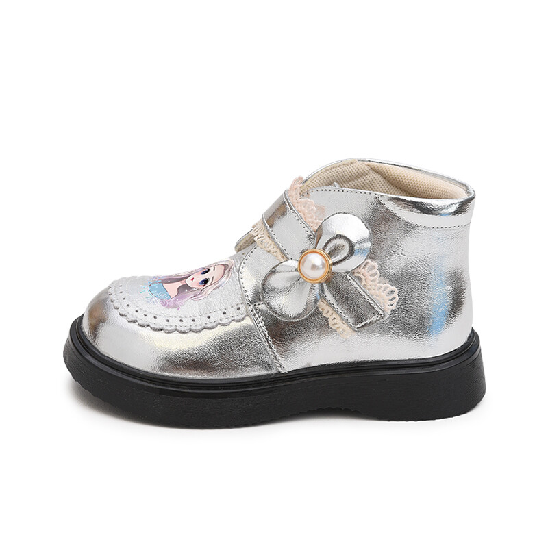 

Детские" Ботинки Детские Budding, цвет Silver single boot
