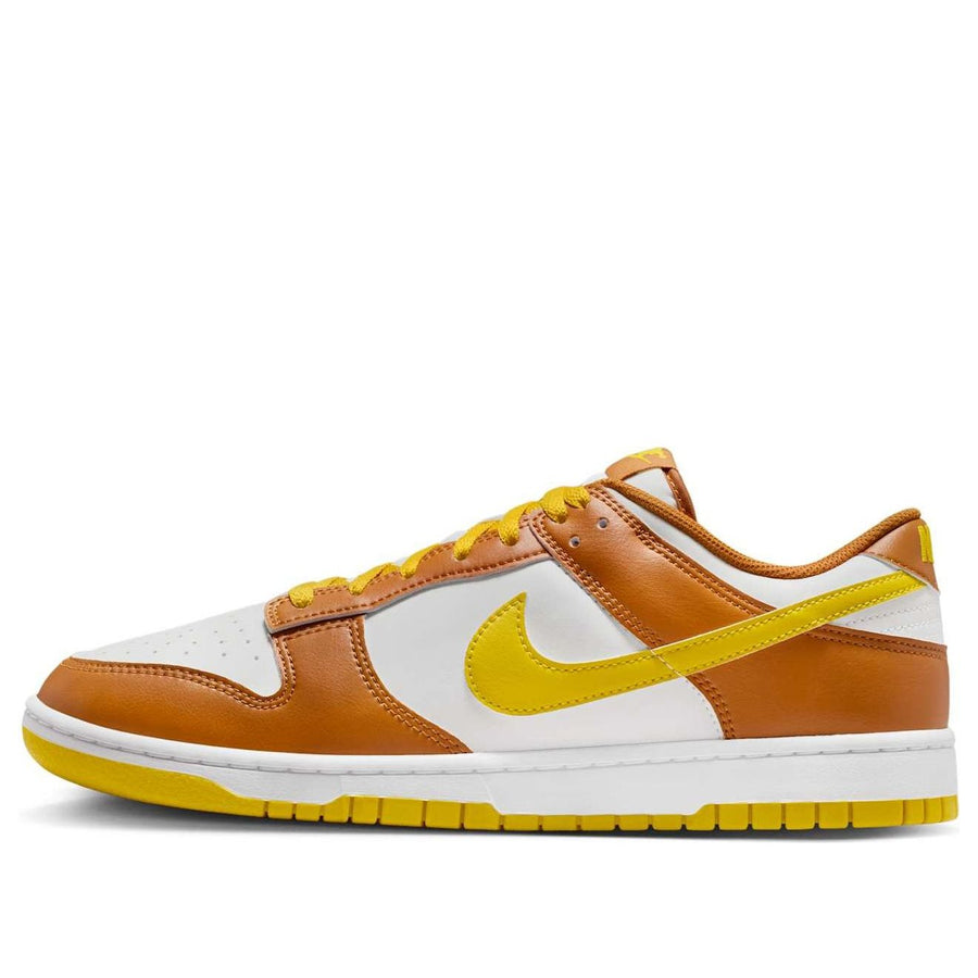 

Кроссовки Nike Dunk Low Retro 'Summit White Bright Citron', белый