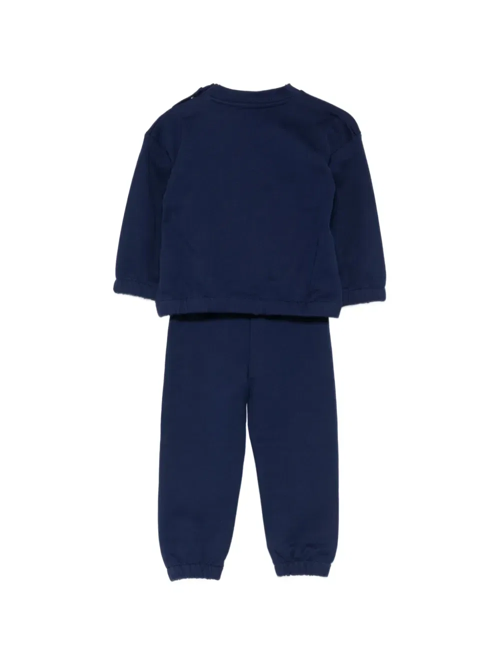Спортивный костюм с тигровым принтом (комплект из двух предметов) Kenzo Kids, синий — фото 2