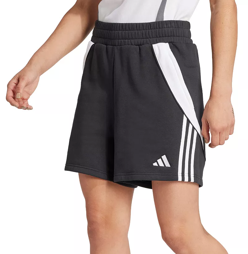 

Женские спортивные шорты Adidas Tiro 24, черный/белый
