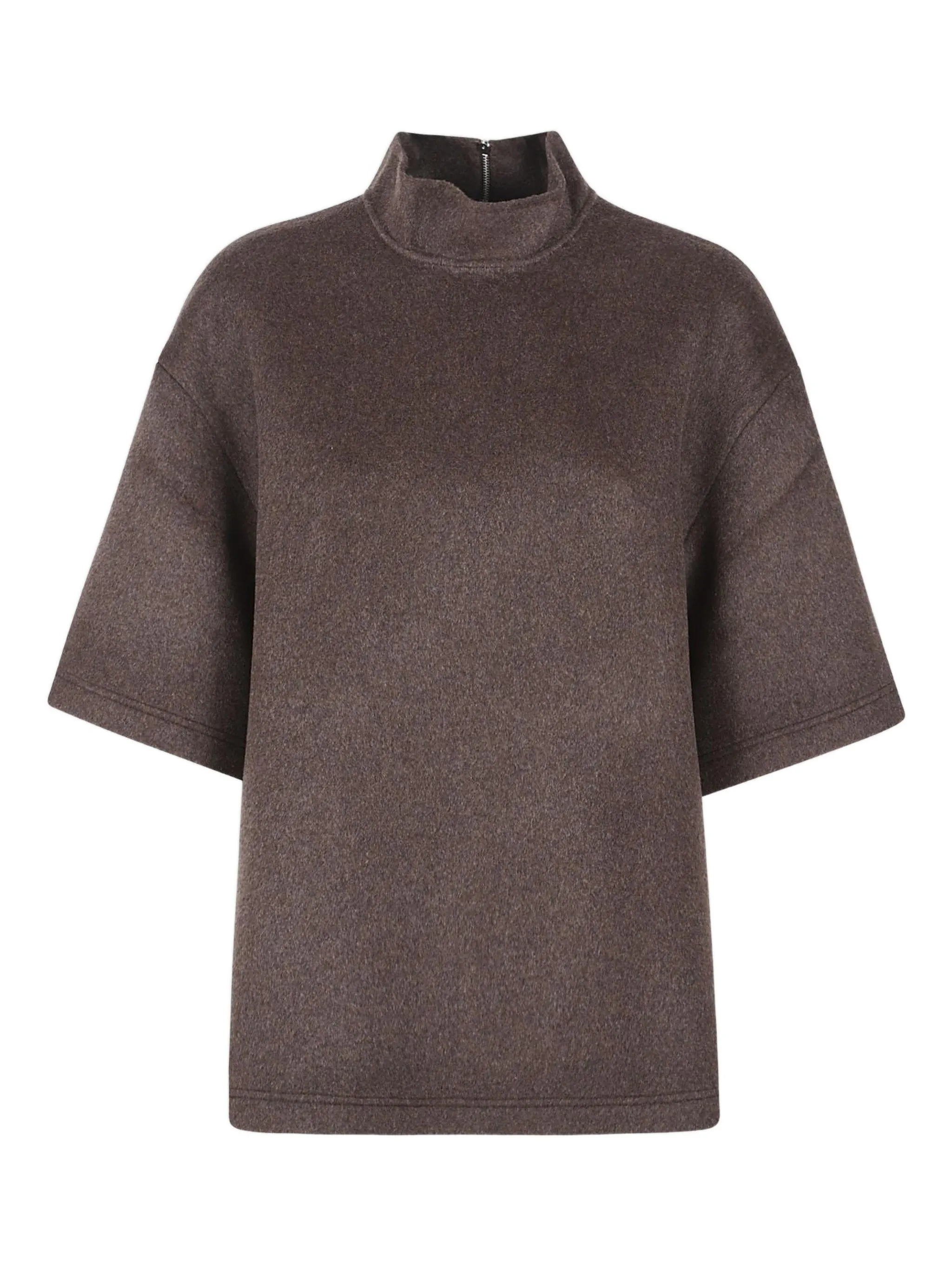 

Топ Delancey с высоким воротником The Frankie Shop, коричневый