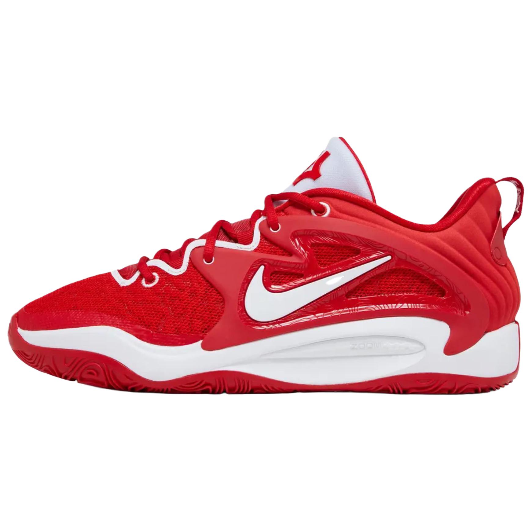 

Nike Баскетбольные кроссовки KD 15 с низким верхом, устойчивые к истиранию и скольжению, мужские, красные