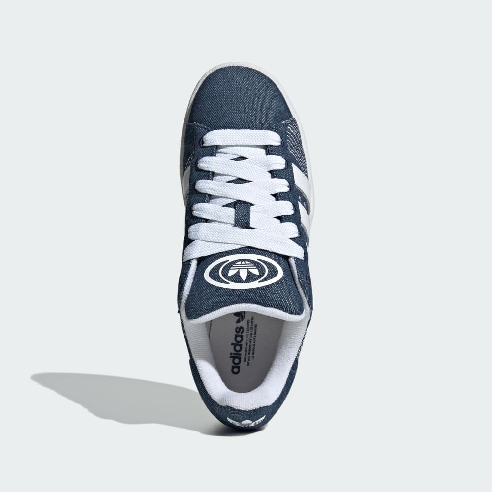 Кроссовки Adidas Campus 00s Shoes, цвет Blue/Dark Blue/Cloud White — фото 2