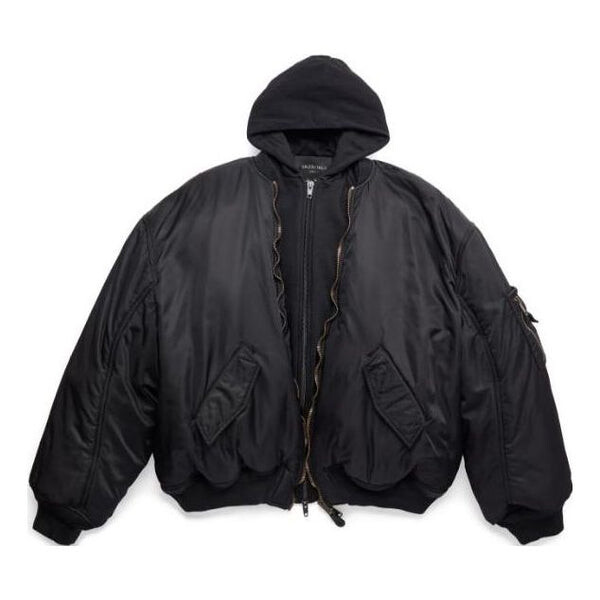 

Куртка paris all in bomber jacket 'black' Balenciaga, черный