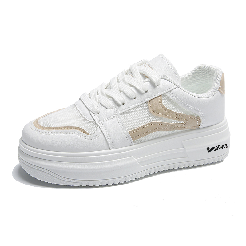 

Износостойкие и легкие женские скейтерские кроссовки BINGO DUCK, хаки