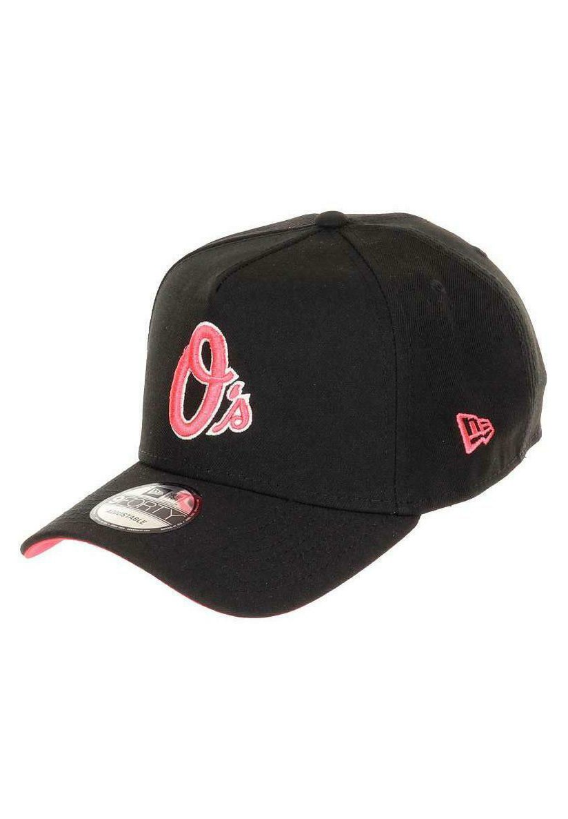 

Бейсболка BALTIMORE ORIOLES MLB 50TH ANNIVERSARY SIDEPATCH LAVA 9FORTY A-FRAME ADJUSTABLE New Era, черный