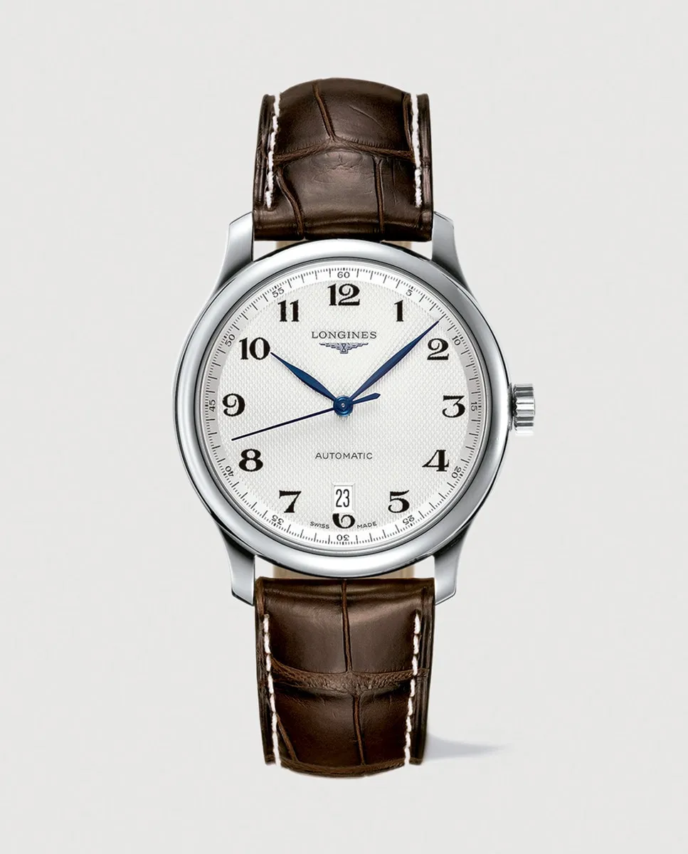 

Longines L26284783 Автоматические мужские часы Longines Master Collection из коричневой кожи, коричневый