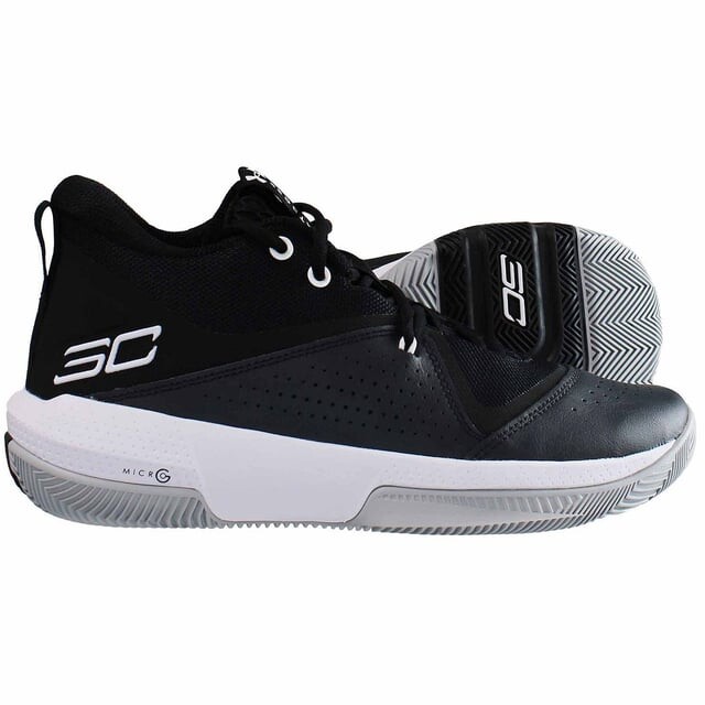 Мужские кроссовки Sc 3zer0 iv Under Armour, черный — фото 4