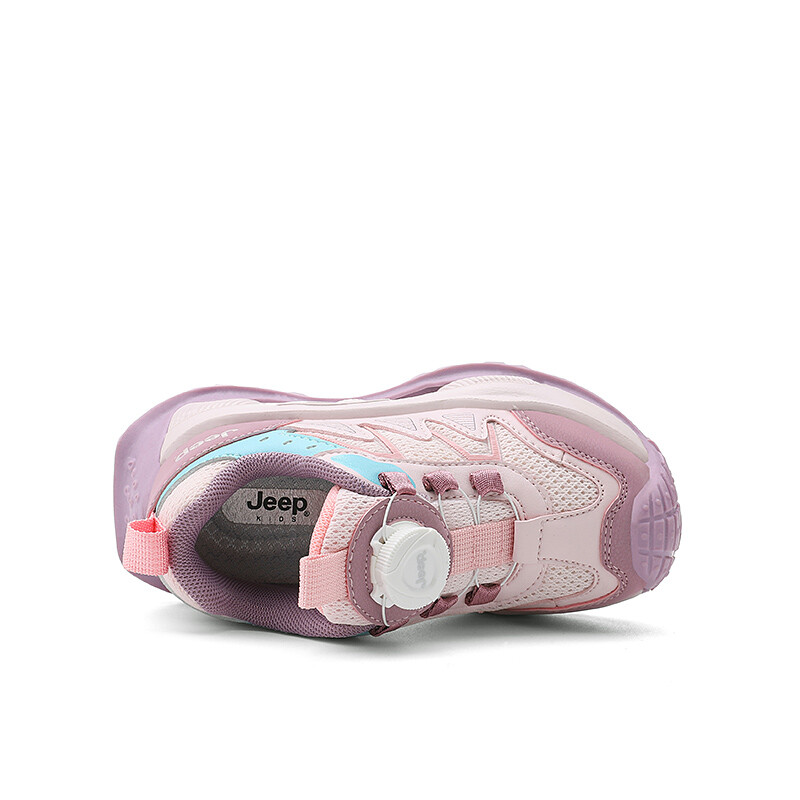Кроссовки Jeep Kids Outdoor Shoes Kids Low-top Pink/Blue, цвет Begonia Pink — фото 4