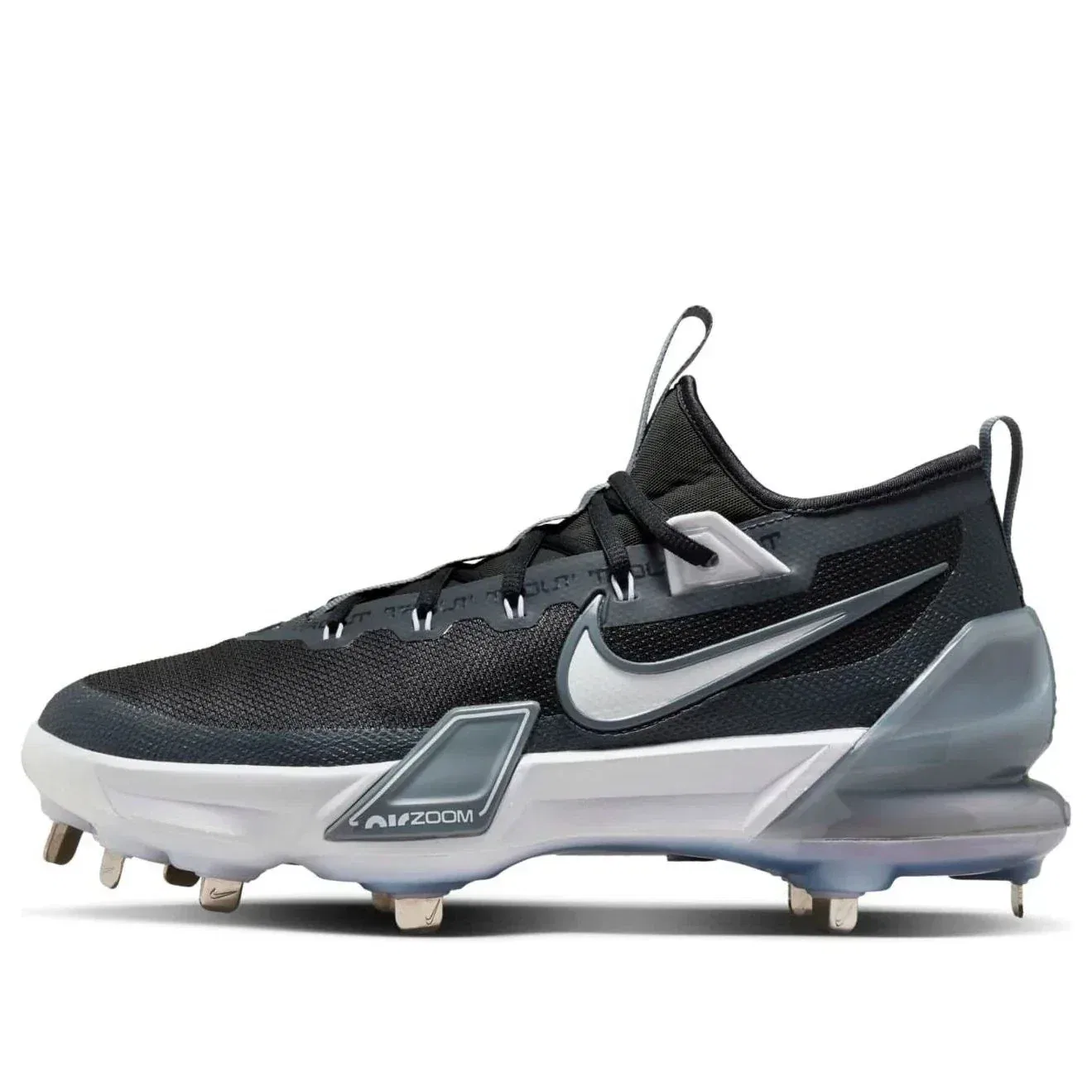 Мужские бейсбольные бутсы Nike Force Zoom Trout 9 Elite FB2906-001 черного цвета RHS7022 — фото 2