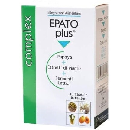 

Эпато Плюс Интеграт 40 капсул Piemme Pharmatech Italia Srl