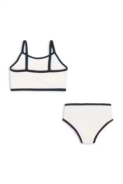 Купальник двучастный Vilja Bikini GRS Konges Sløjd, белый — фото 3