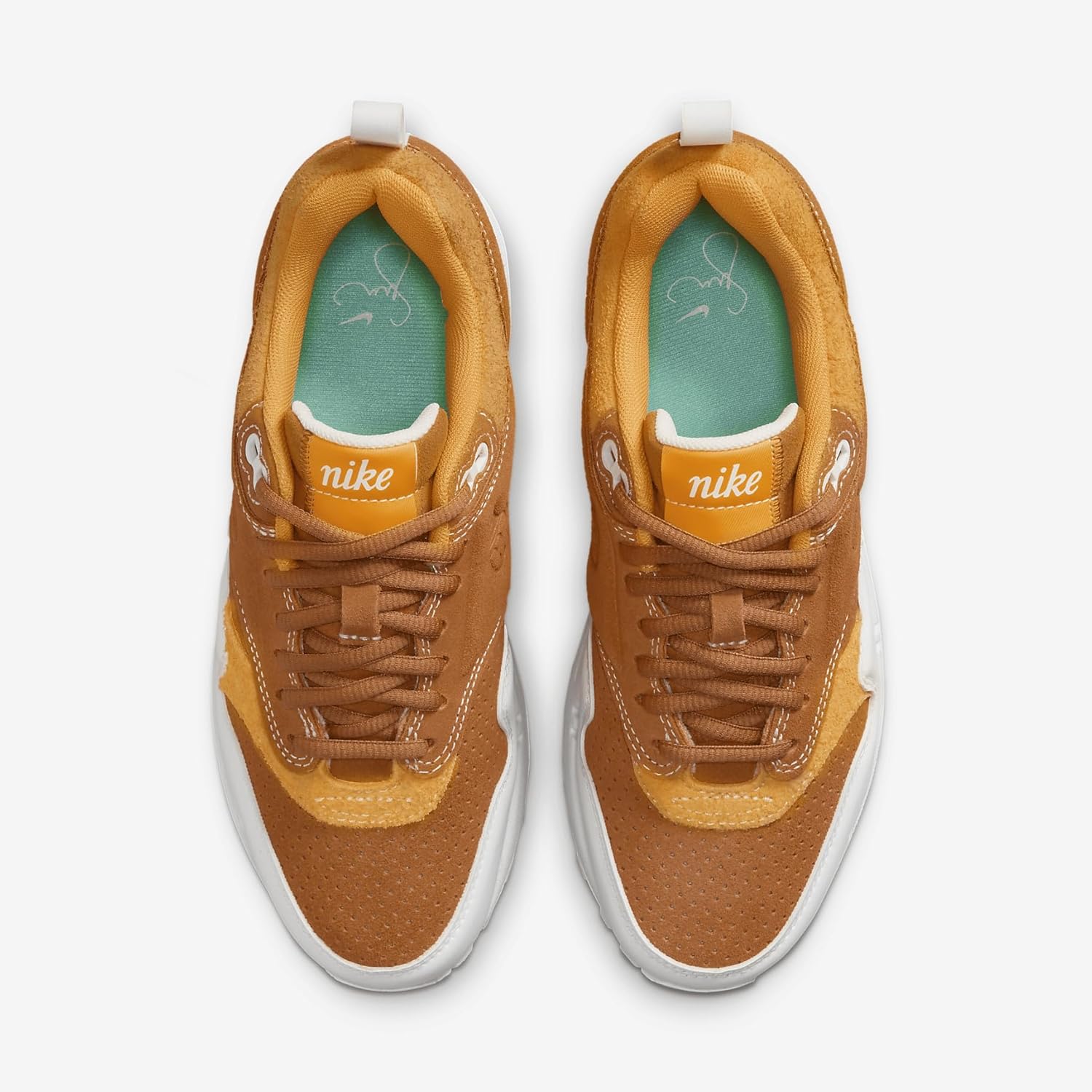 Женские кроссовки Nike Air Max 1, Monarch/Sundial/Clear Jade/Summit White — фото 4