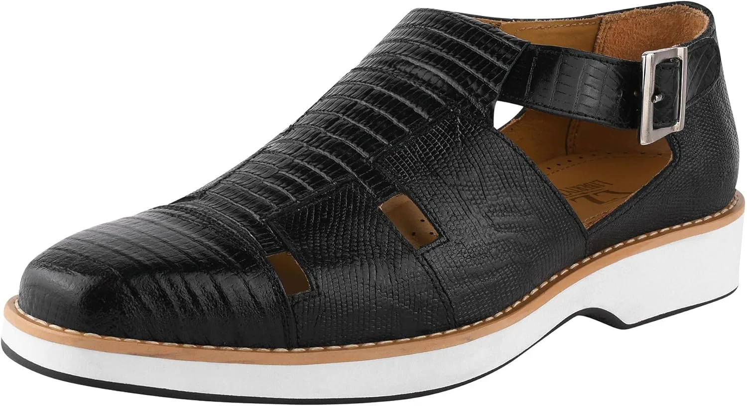 Сандалии из натуральной кожи, Black Lizard LIBERTYZENO