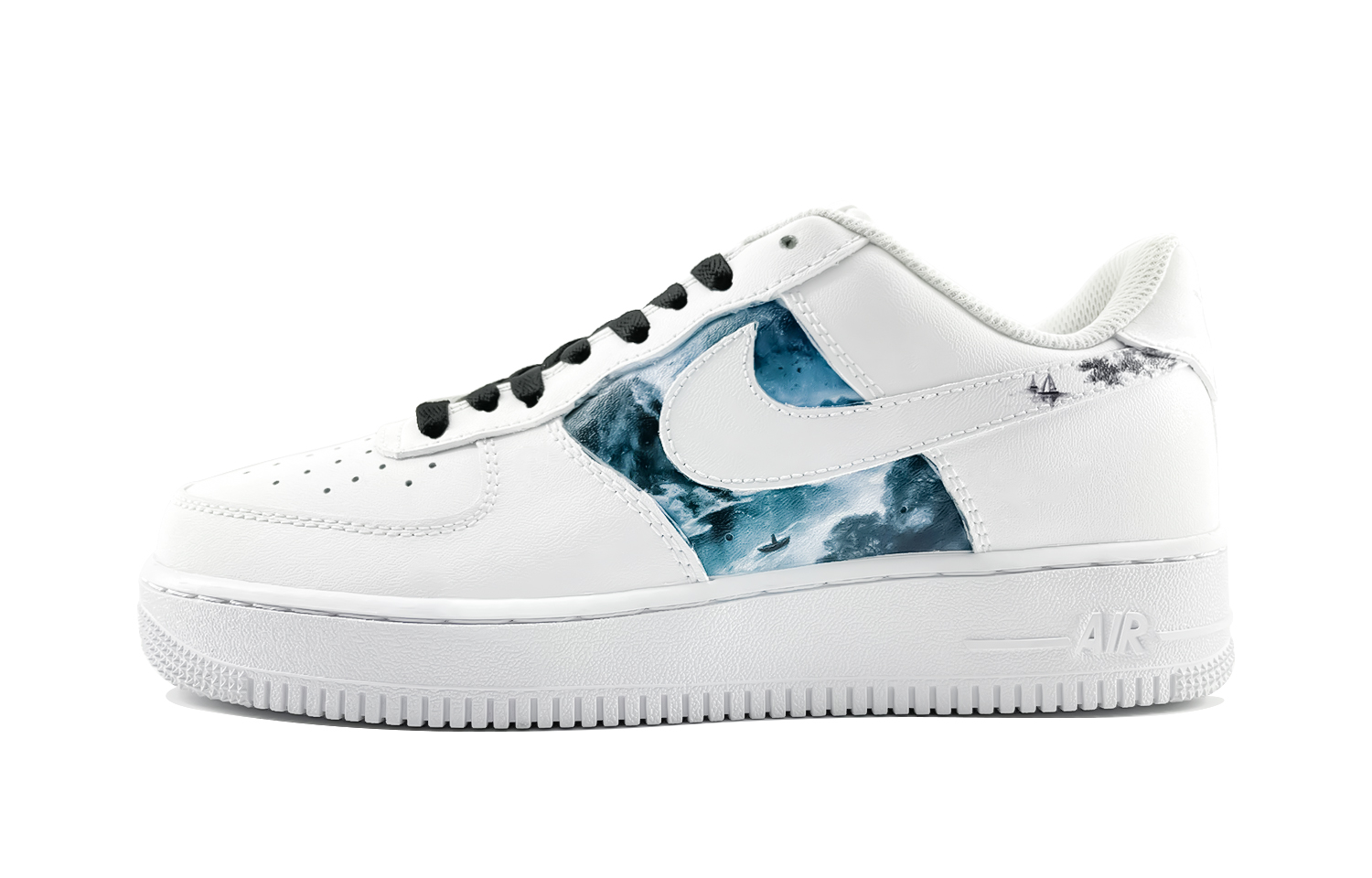 

Кроссовки Nike Air Force 1 Skateboard Shoes Women's Low-Top White/Green, Зеленый, Кроссовки Nike Air Force 1 Skateboard Shoes Women's Low-Top White/Green