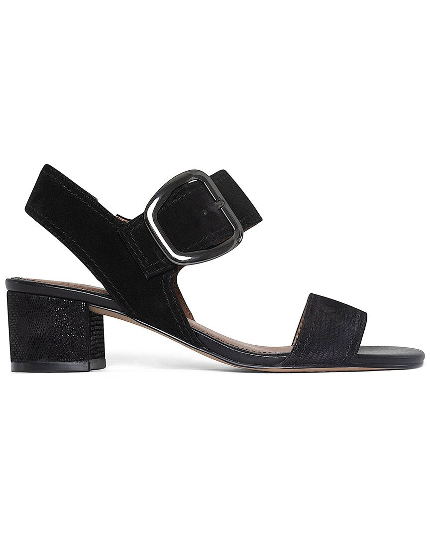 Donald Pliner Neve Leather Sandal, черный — фото 2