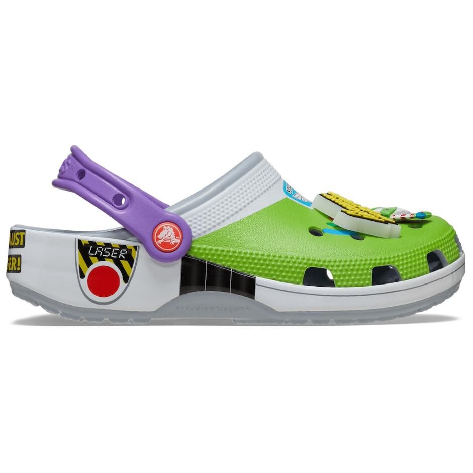 Классический сабо История игрушек Базз Лайтер Crocs, цвет Gray Green — фото 2
