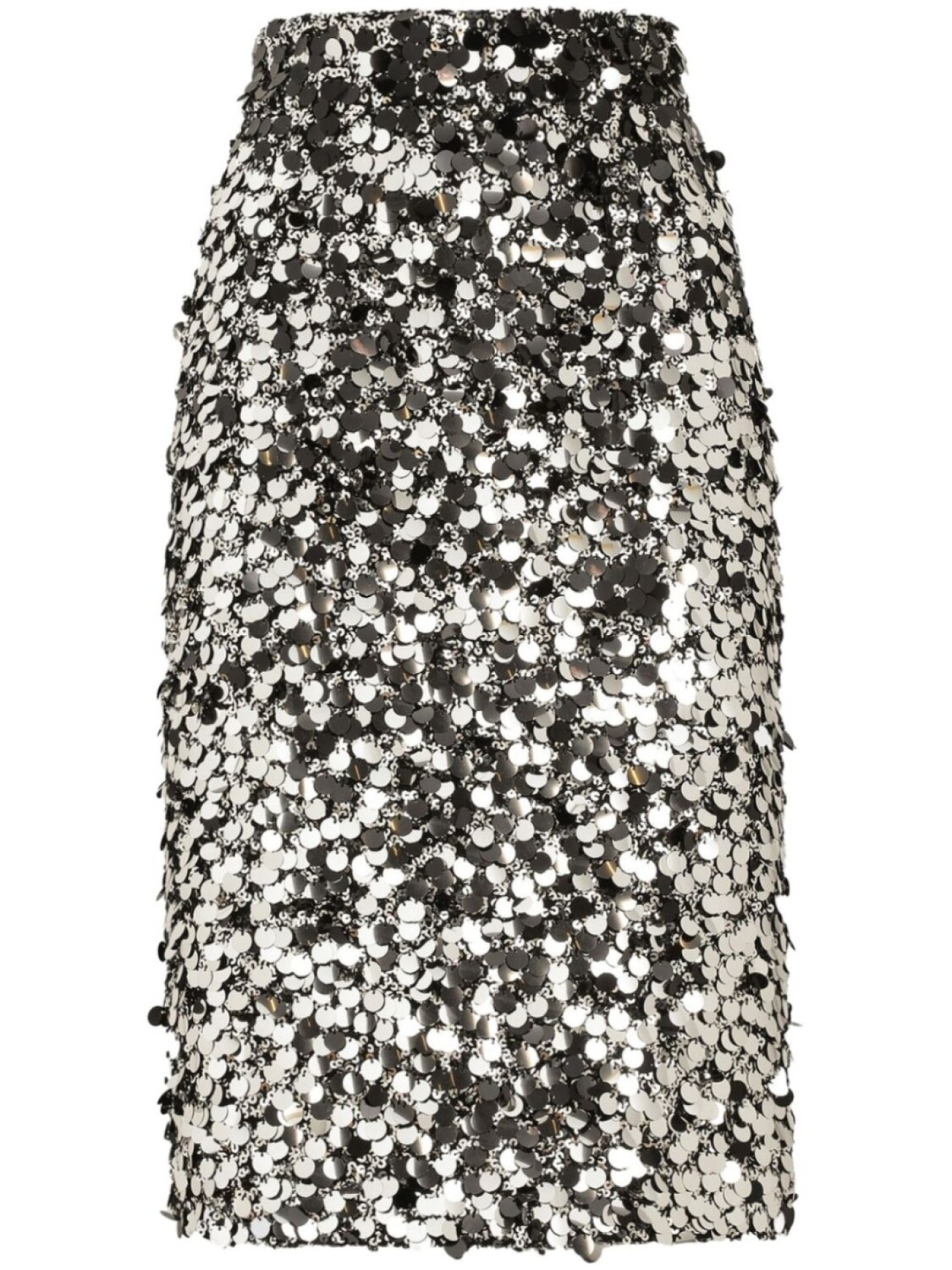 

Юбка с пайетками Dolce & Gabbana, серебряный