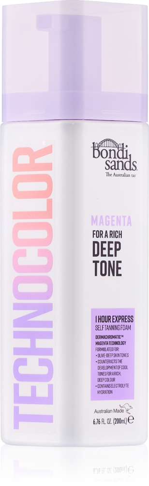 

Пена для автозагара Technocolor Magenta Bondi Sands, atspalvis deep rich tone 200 мл