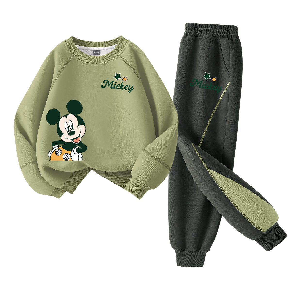 

Детская повседневная спортивная одежда Disney, зеленый