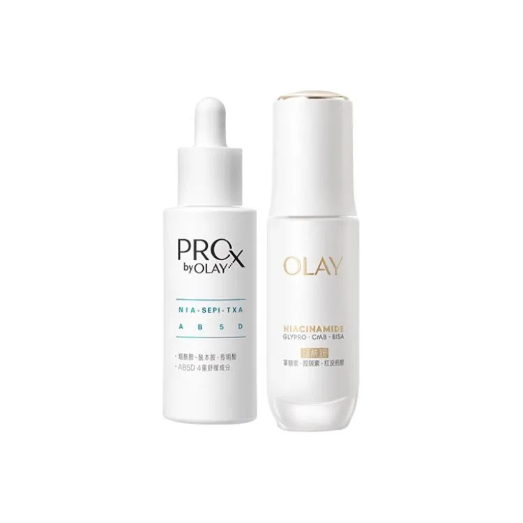 Olay Набор сывороток Dewy Dark Spot Lightening Shiro Bottle для осветления, увлажнения и антиоксидантной защиты, Three-Piece Set: Dark Spot Lightening Serum 50ml+Dewy Serum 60ml+Ultra-Strong Whitening Water 150ml — фото 2