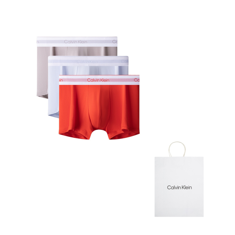 

Современные трусы Gravity Band для мужчин, 3 шт Calvin Klein, синий/светло-серый