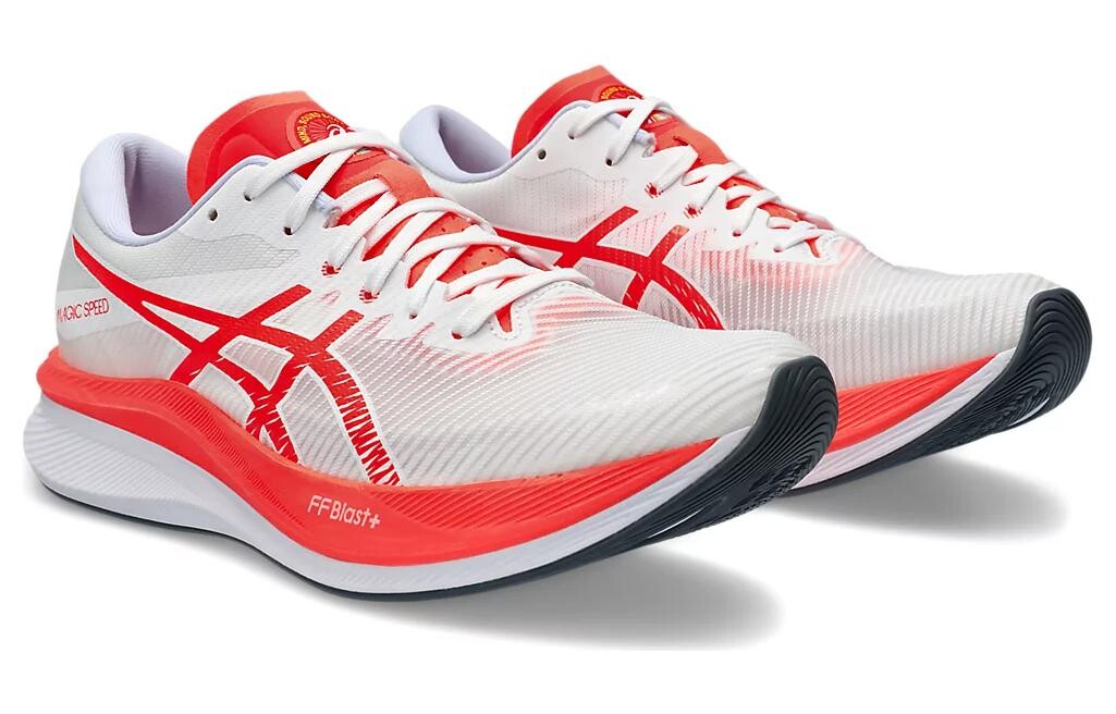 Кроссовки Asics Magic Speed 3.0 Мужчины, Red and white — фото 4