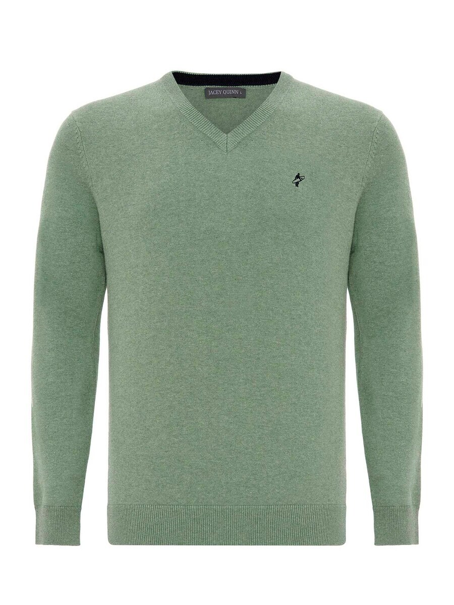 

Свитер с v-образным вырезом Jacey Quinn Sweater, зеленый