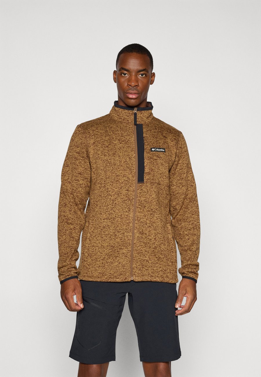 

Флисовая куртка Columbia SWEATER WEATHER FULL ZIP, Tobacco Heather/Brown