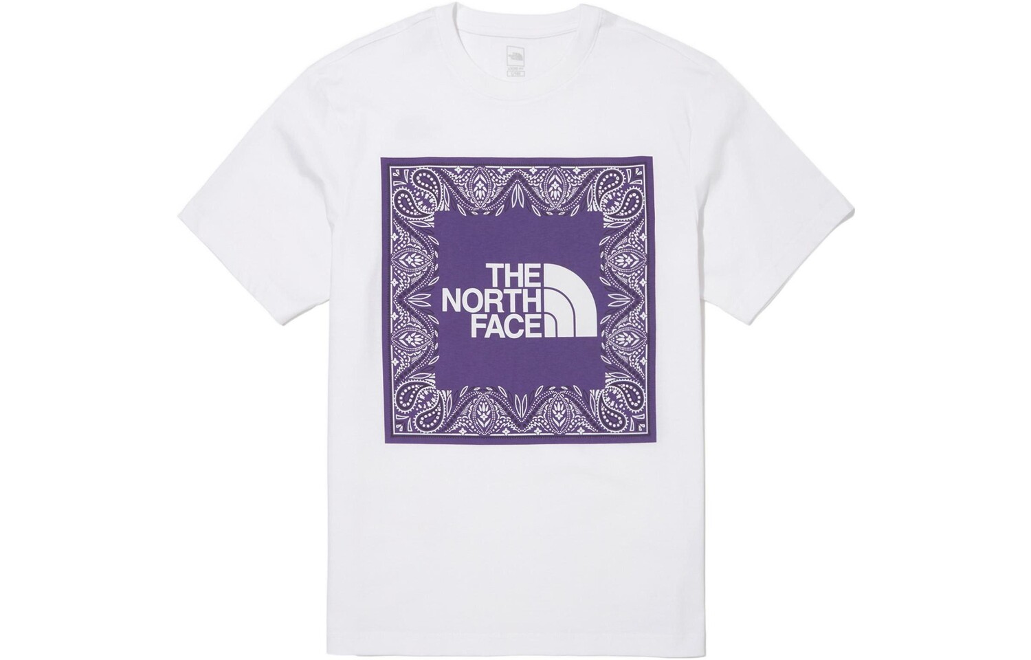 

Футболка унисекс THE NORTH FACE, Белый/Фиолетовый